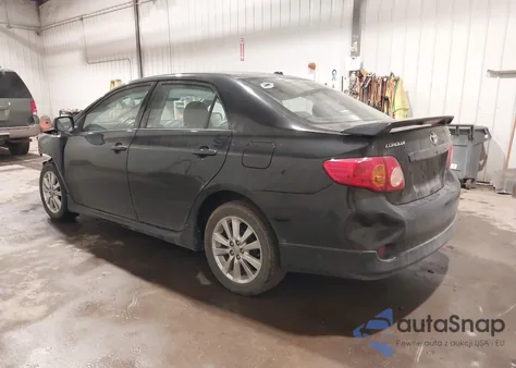 2009 Toyota Corolla S z USA, uszkodzony, nr VIN 1NXBU40E79Z077157